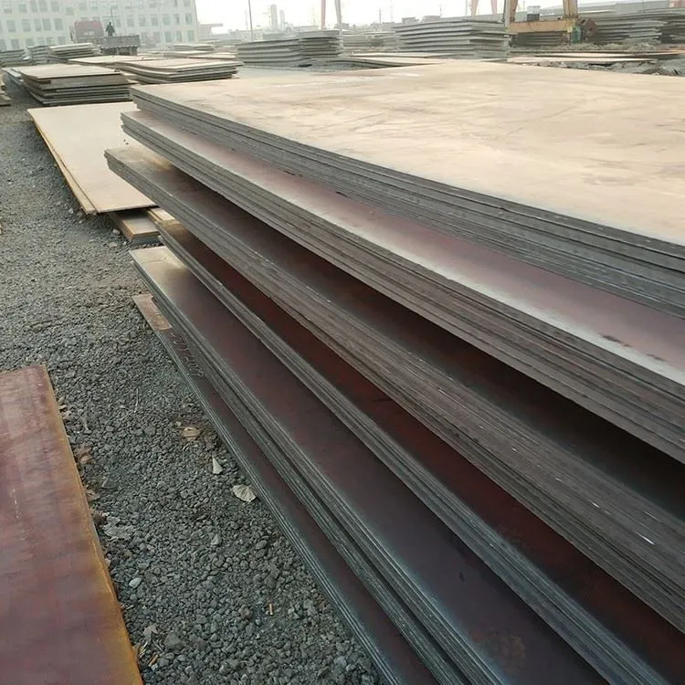 A36 Q235 S235JR Kabòn Steel Fèy 6mm 10mm Plak Mete ak cho Vann CR Fèy Manifakti