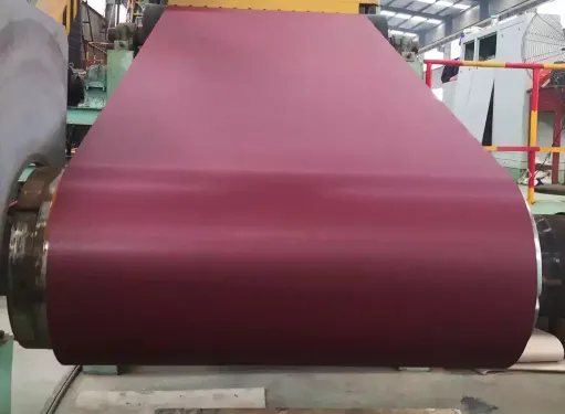 Koulè kouvwi 9016 Prepainted galvanize bobin asye