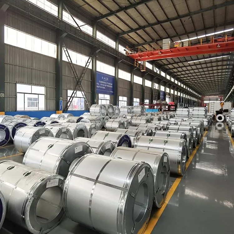 DX53D plak asye kabòn frèt woule bobin asye galvanised