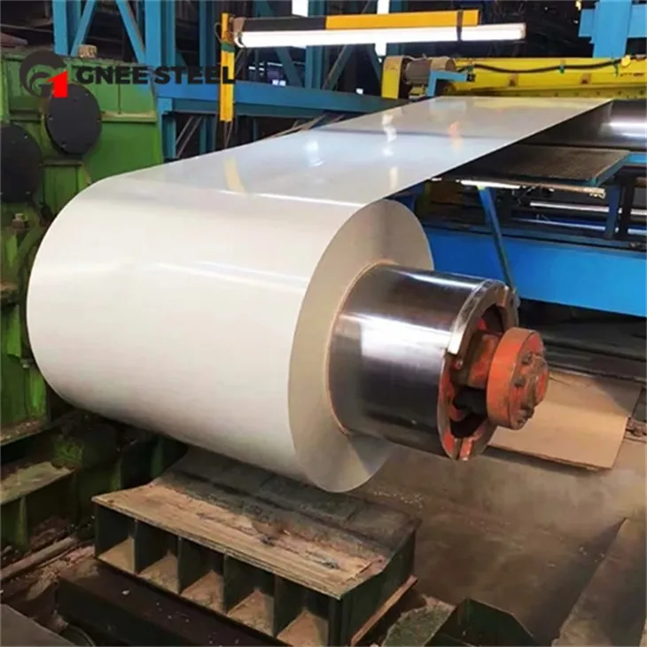 DX53D PPGI Zenk kouvwi fèy bobin