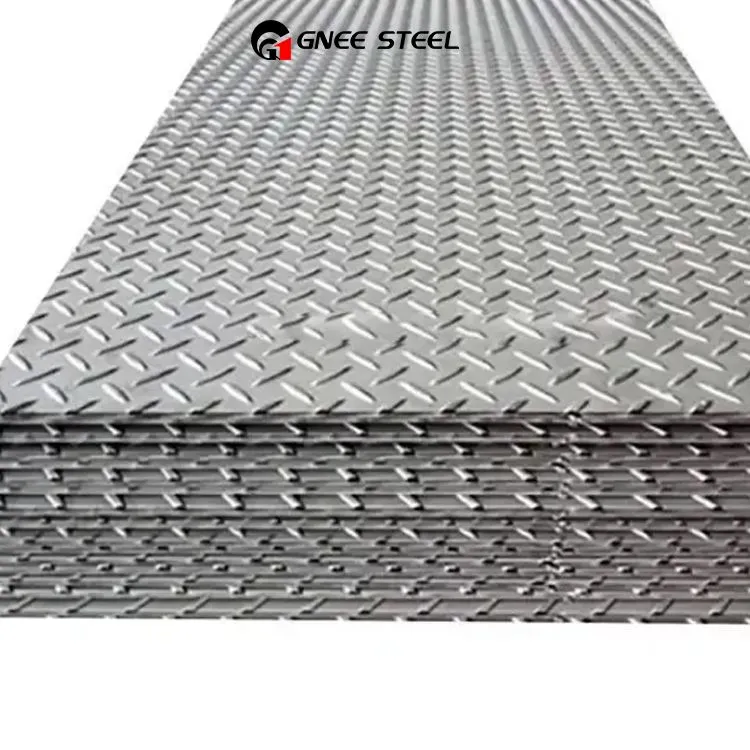 Hot plonje galvanised asye grav plak etaj karo