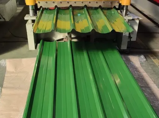 Fèy twati Zenk galvanised Corrugated Steel Iron